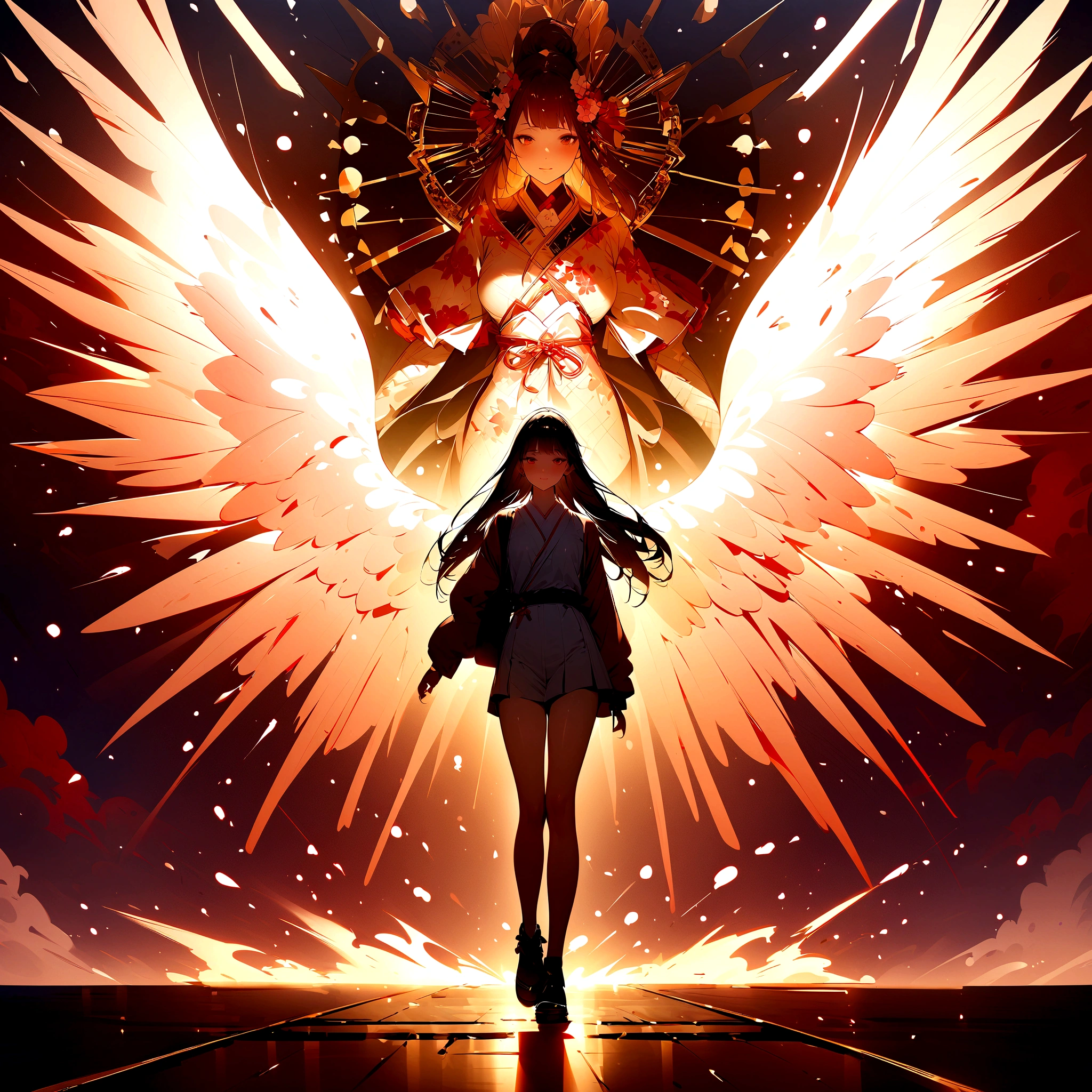 Ultra-high resolution photos、Full body description、Very accurate depiction of the human body、Girl、Lesbian、Japanese 、Artwork、
