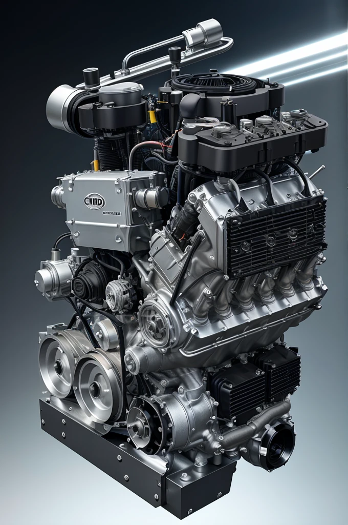 Generate a diagram of a crdi engine and name and locate the various sensors present in crdi engines