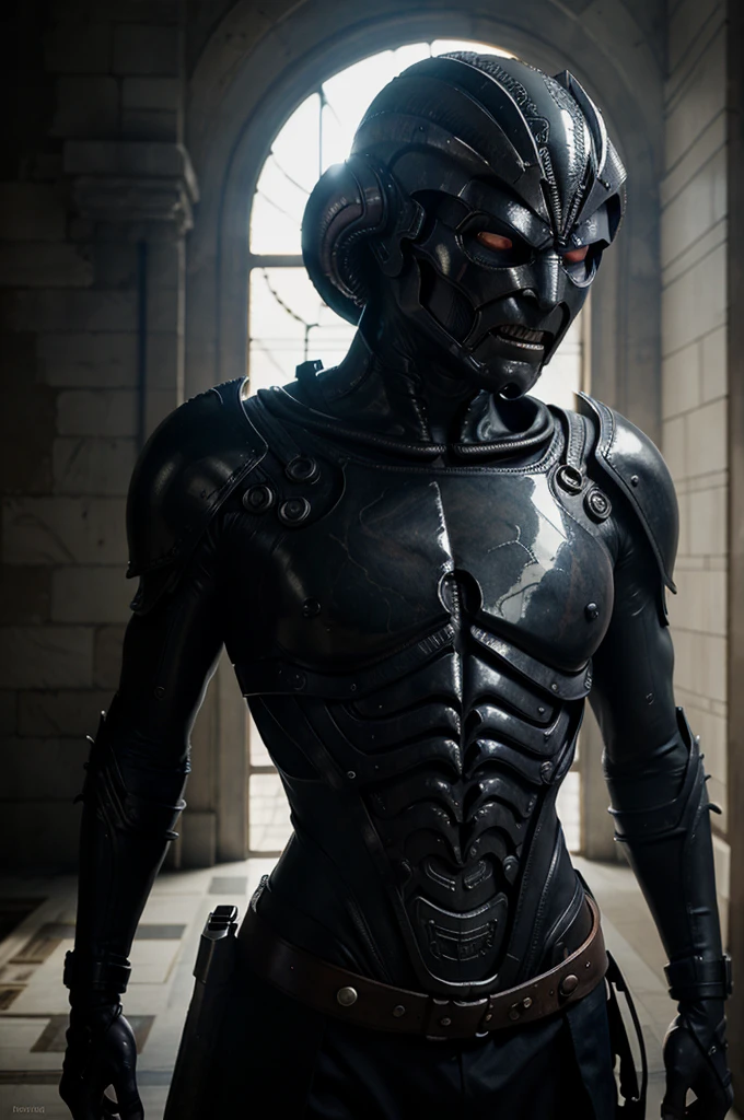 "engineer prometheus, xenomorph alien, highly detailed, symmetrical long head, smooth marble surfaces, detailed ink illustration, raiden metal gear, cinematic smooth stone, deep aesthetic, concept art, post process, 4k, carved marble texture and silk cloth, latex skin, highly ornate intricate details, prometheus, evil, moody lighting, hr geiger, hayao miyazaki, indsutrial Steampunk"