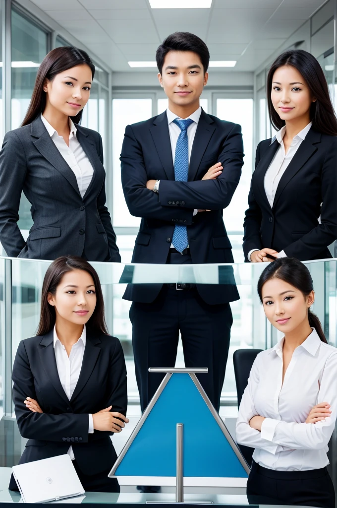 Business environment create 5 different types of images