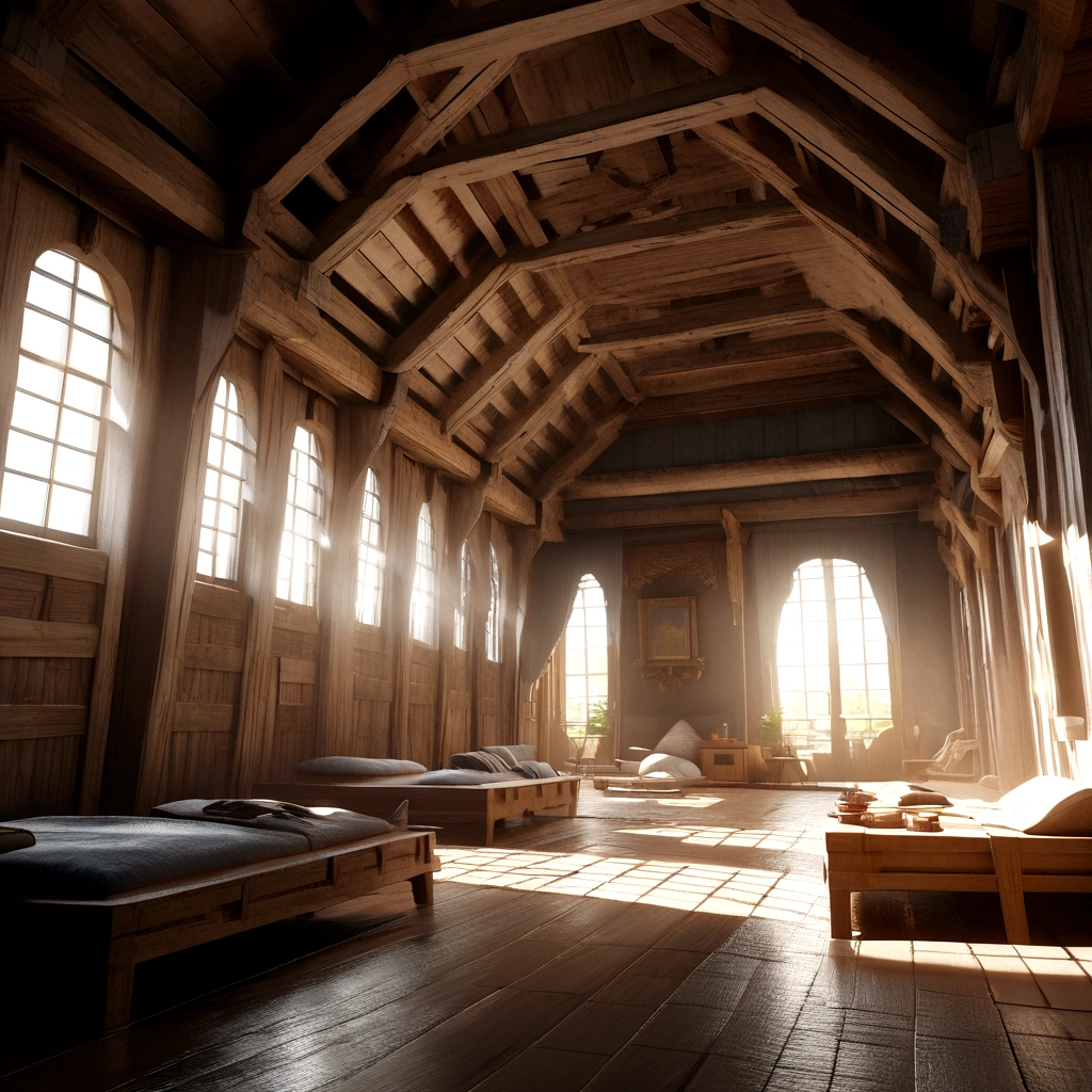 A tick lies on the futon，Photorealistic cinematic rendering, Cinematic 3D rendering, Realistic CGI rendering, Expressed in 3D rendering