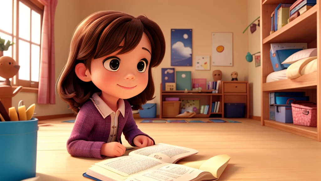  cross-legged on the bed reading a book