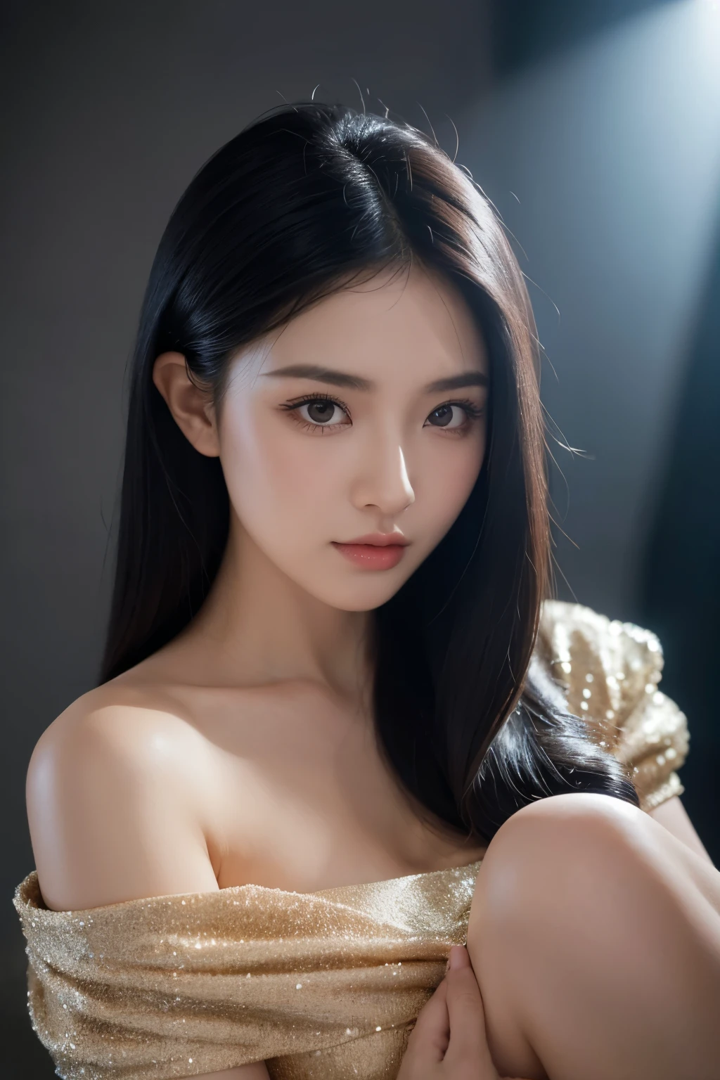black hair, hair bobbles, longeyelashes, black hair, drill hair, chiaroscuro, cinematic lighting, ray tracing, Fujicolor, negative space, f/4.0, 135mm, Fujifilm, 8k, super detail, best quality, UHD, anatomically correct, textured skin, super detail, highres beautiful young girl model，Dynamic poses，Full body portrait，Arm coordination, kebaya, body face to camera