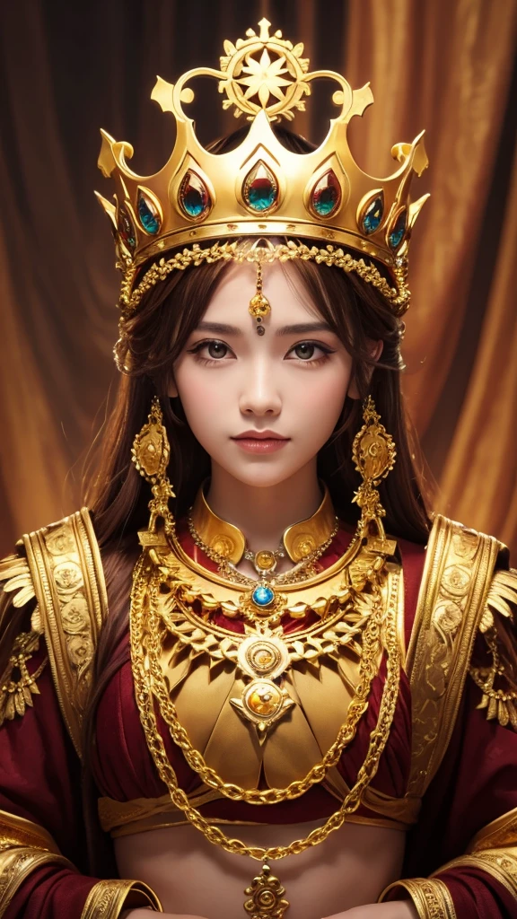 gold God crown