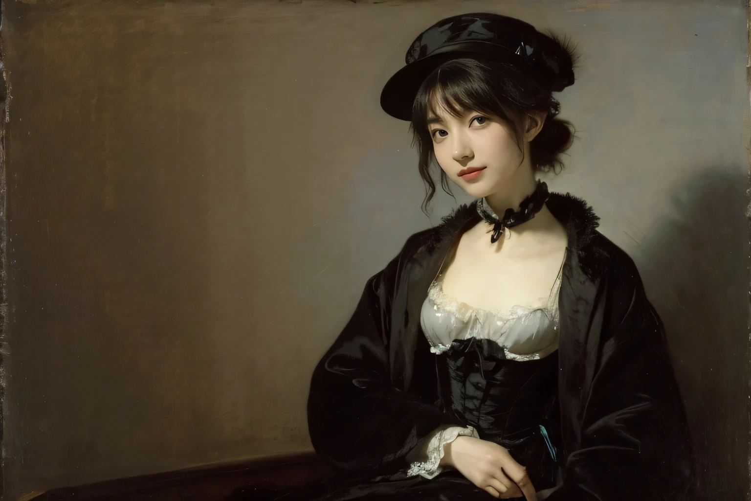 James Whistler's Nocturne.,smile,sexy