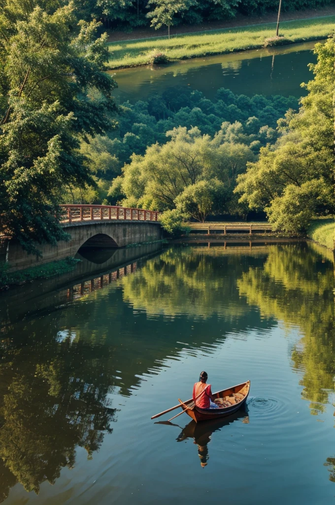 navrasa reflecting on musi river