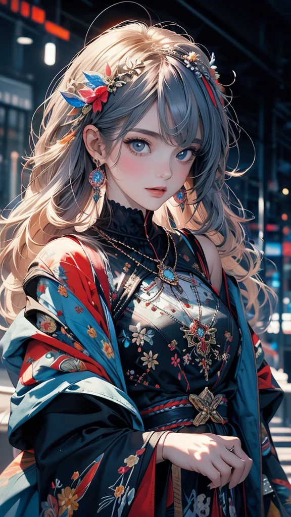 Maximum quality, Obra de arte, ultra high resolution, (Fotorrealista: 1.4), Foto CRU, 1 garota, cabelo castanho claro, Cabelo Bob, Pele brilhante, corpo molhado, dramatic lighting, corpo todo,, bra blue, Costas em T Azul, Pequeno, Mulher de 15 anos, Obra de arte, Postura curvada