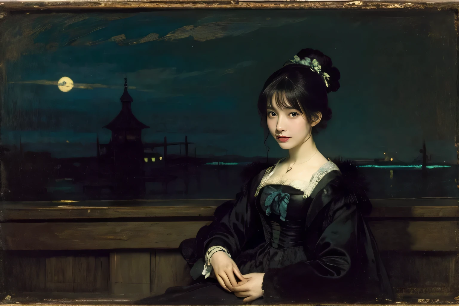 James Whistler's Nocturne.,smile