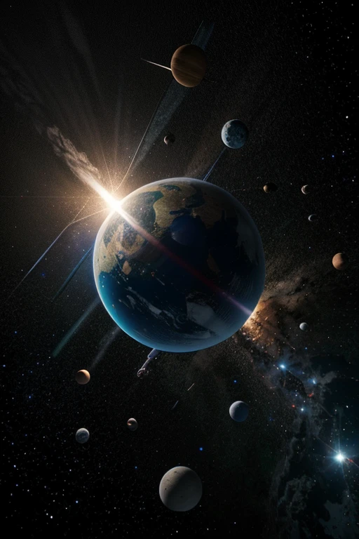 Illustration about space