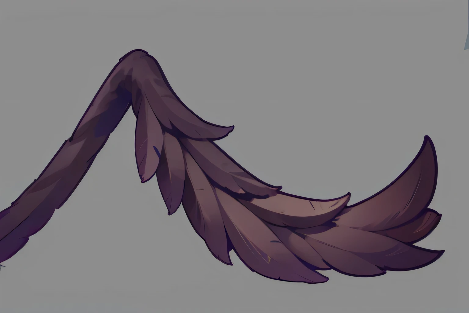 Feather wings hair texture feather structure HD
