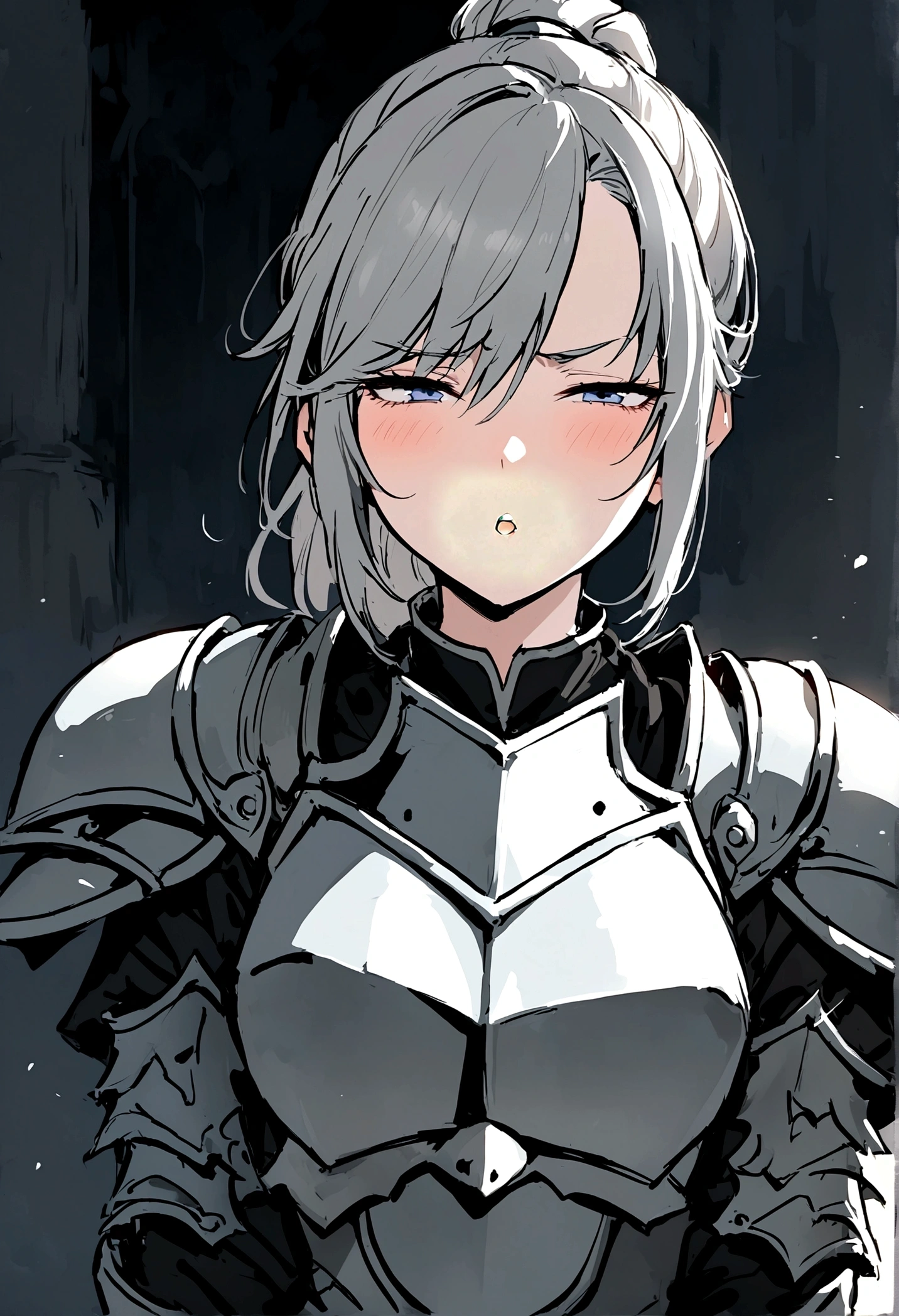 white-coloured skin