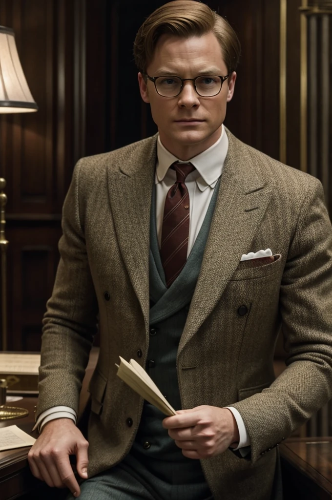 Harry Hart when he first joined kingsman