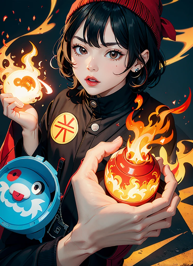 Yoyo Toy With fire