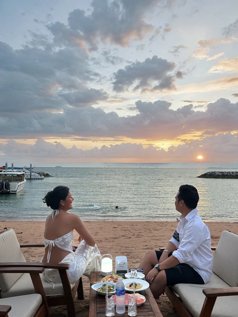 Sunset, evening, realistic