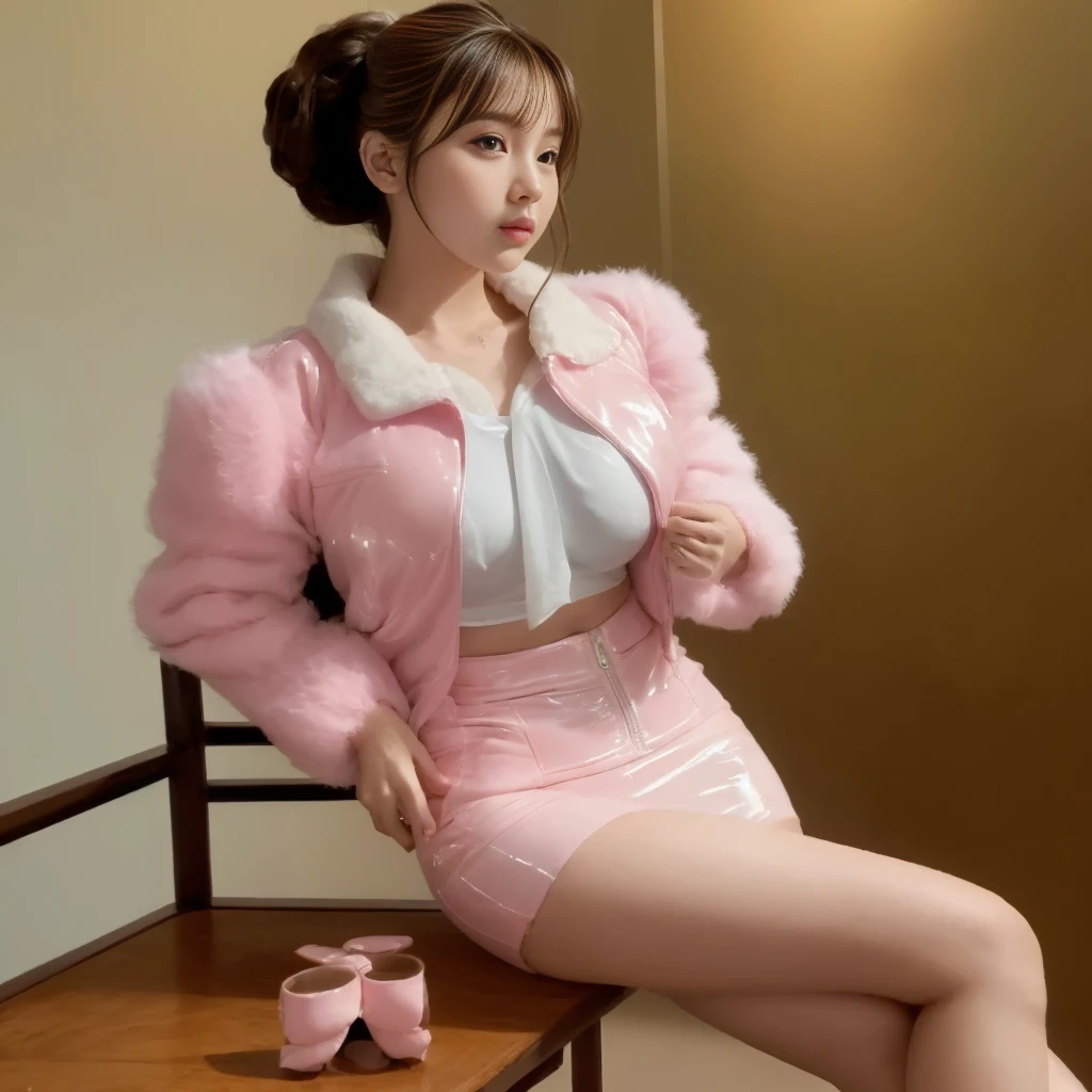 ((nsfw)),((3girls:2.0))((curvy hips)),((curvy crotch )),((wide hips))((plump thighs))),high detailed skin (8k, RAW photo, best quality, masterpiece:1.2), (realistic, photo-realistic:1.4), (extremely detailed 8k wallpaper), full body, 23yo woman, (detailed face: 1.4)best quality, masterpiece,chinese idol,((ultra high detail enamel outfit)),(intricate thighhigh),((highleg leotard:1.2~1.7 )),((latex midriffpink puffer jacket))) ((High Detail shiny latex midriff down jacket )), ((hyperdetailed thighs hight)),((backless(:1.2~1.7) )) nsfw,(ecstasy:1.3) ,(slut:1.2),(vulgarity:1.3),(fucked silly:1.1),(steam:1.1),(wet:0.8),(trembling:0.8),(tears:0.7) ,(drooling:0.6),(sweat:0.8),