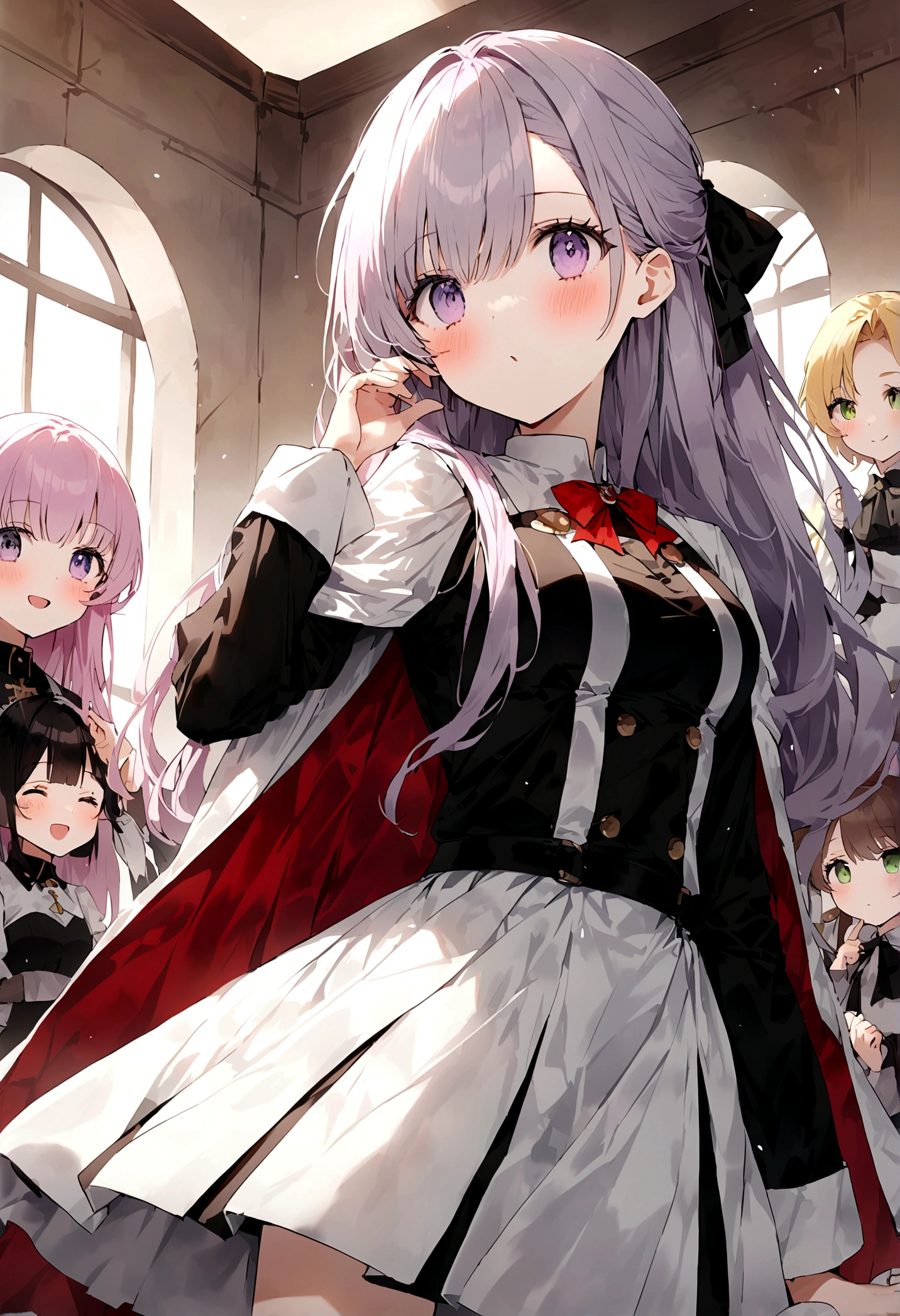 Mina works for the town's knights.。Sophia, the leader's sister and friend,、I just skip work every day。The burden is falling on Mina。