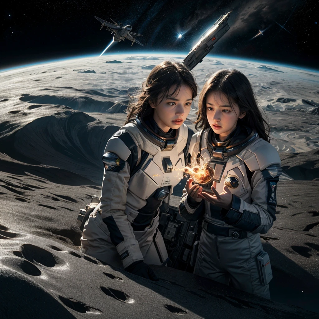((Space War,Interstellar War,Starfleet,flagship,Distant Battle,light,explosion)),
masterpiece,Highest quality,8K,High resolution,Raw photo,
sf,future,dream-like,Photorealistic,Actual photo,Black and blue,
Award-winning,Browsing Caution,
Cold tones,mysterious,Anxious,nervous,
Low Key Lighting,Backlighting,
Physically Based Rendering,
Thin Outline BREAK
