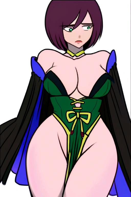 Japanese chichona anime woman letting herself be carried away by fever and seducing an average Mexican man uglier than hunger