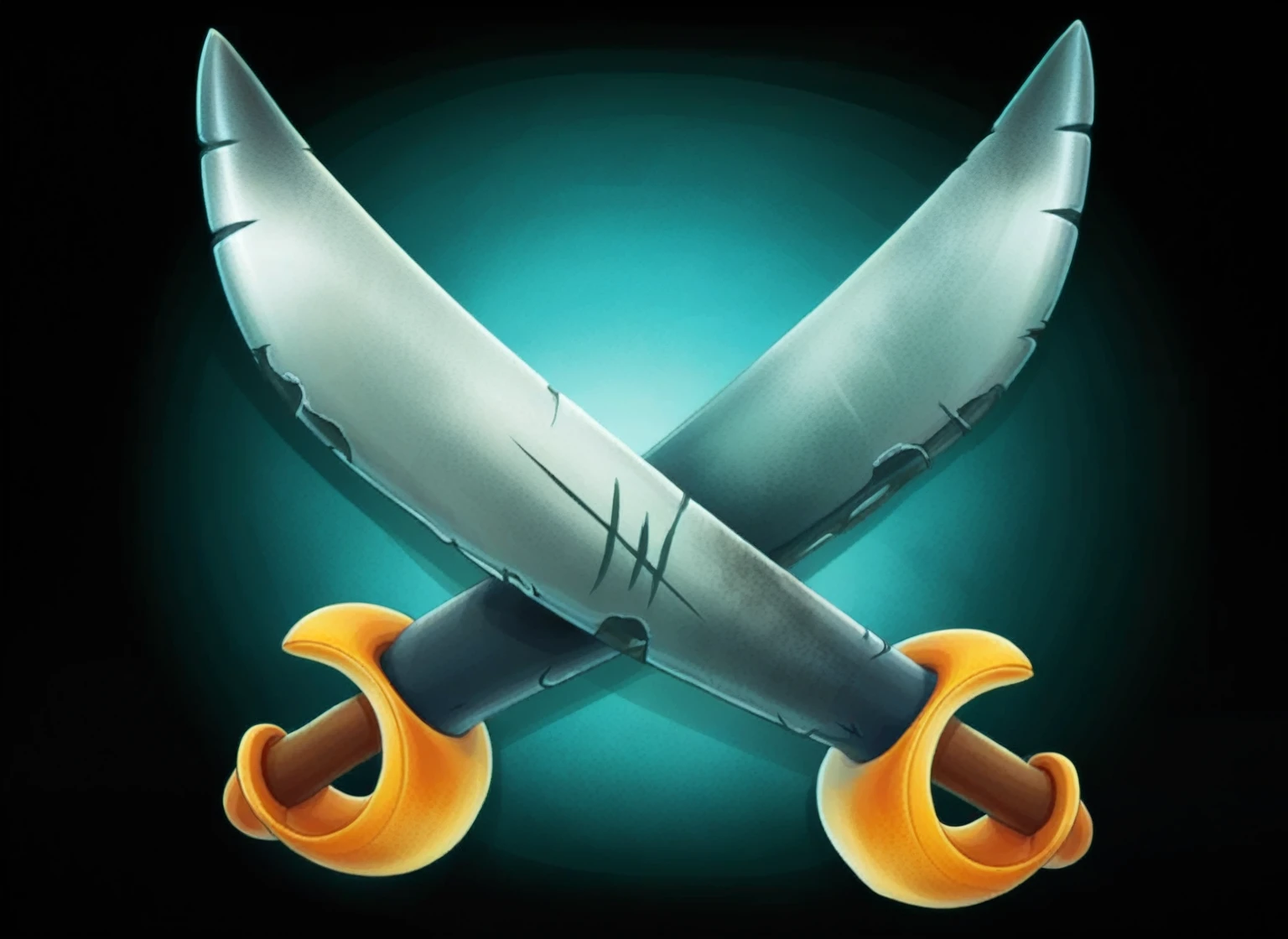 symbol, hook, mobile game art, banner, detailed game art, stylized game art, game illustration, splash screen art, full card design, extended art, adtime style art, saturated colorful