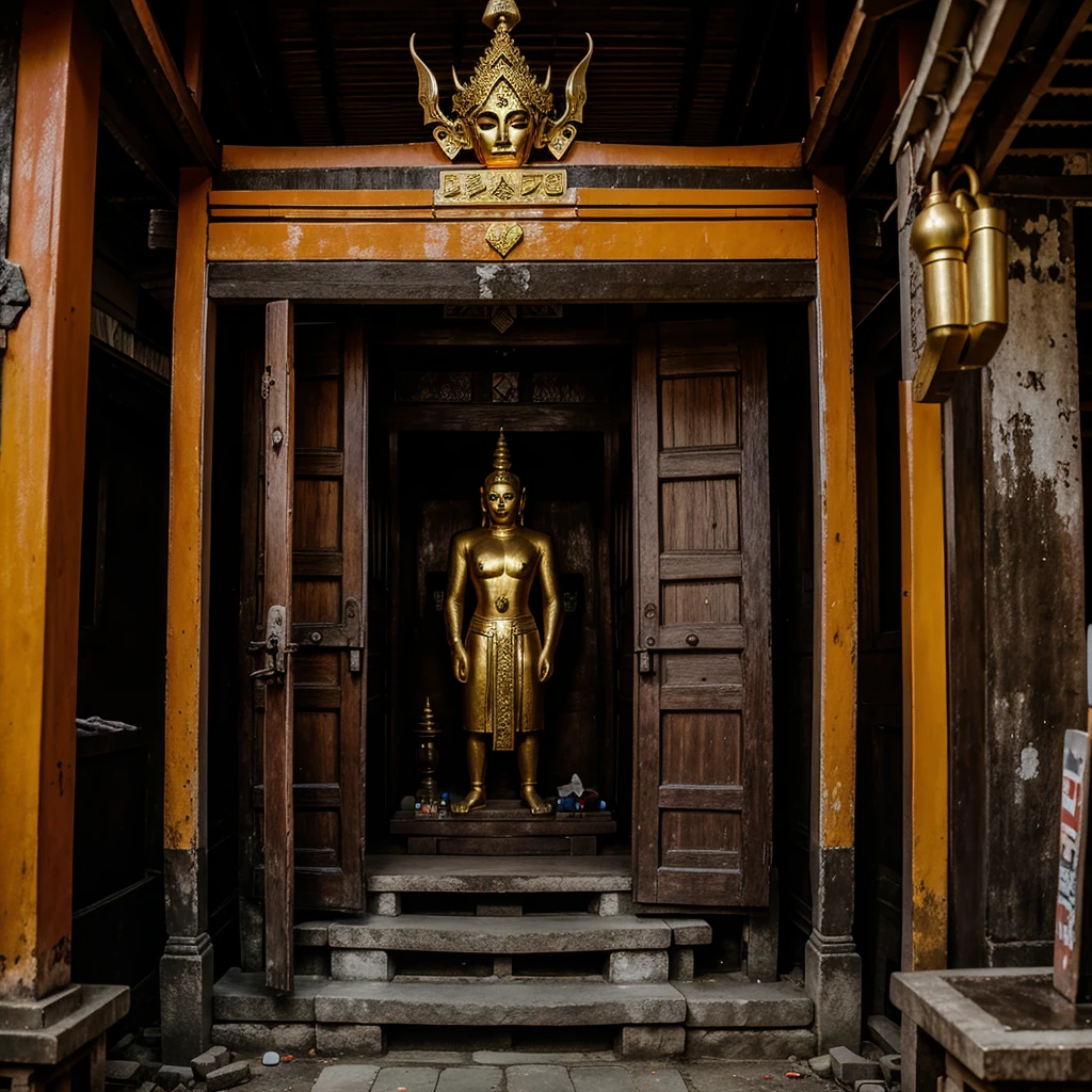 Scary shrines in Thailand 