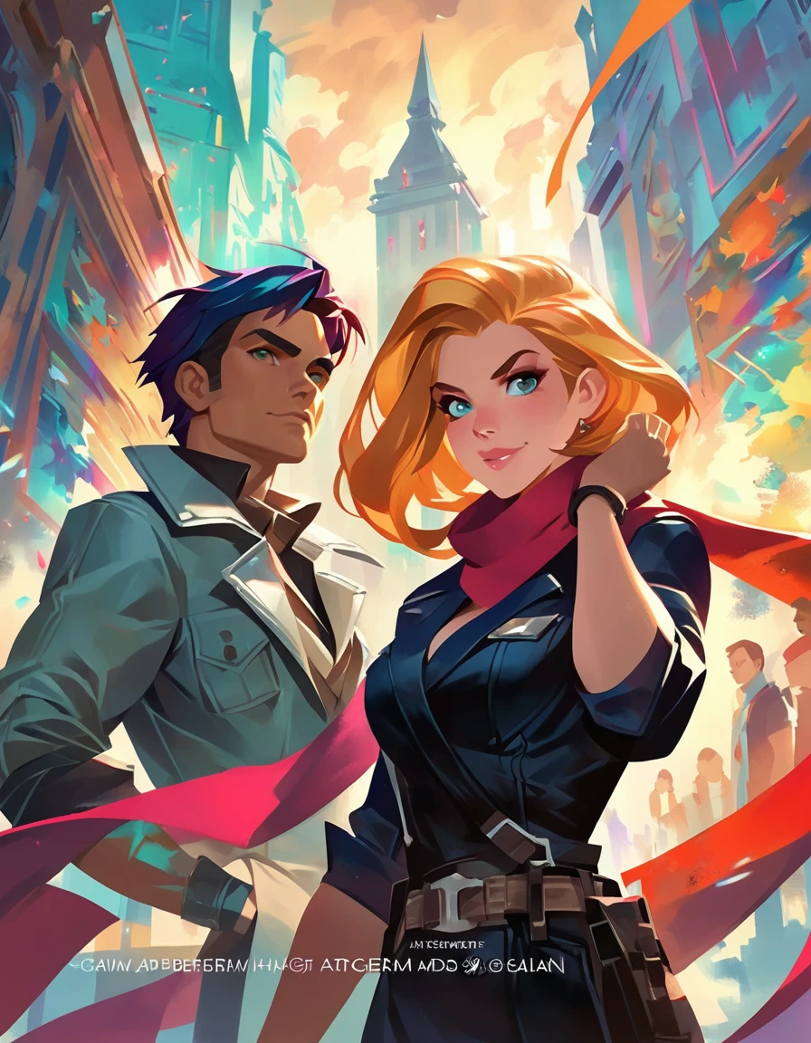 Painting of a woman with a scarf around her neck, Craig Mullins Alphonse Mucha, Artgerm Craig Mullins, Beautiful character paintings, Lads and Lois van Baarl, Artgerm and Ati Gailan, Charlie Bowter Rich and deep colors, Lost Run 8k, ((Mads Berg)), Artgerm and Craig Mullins