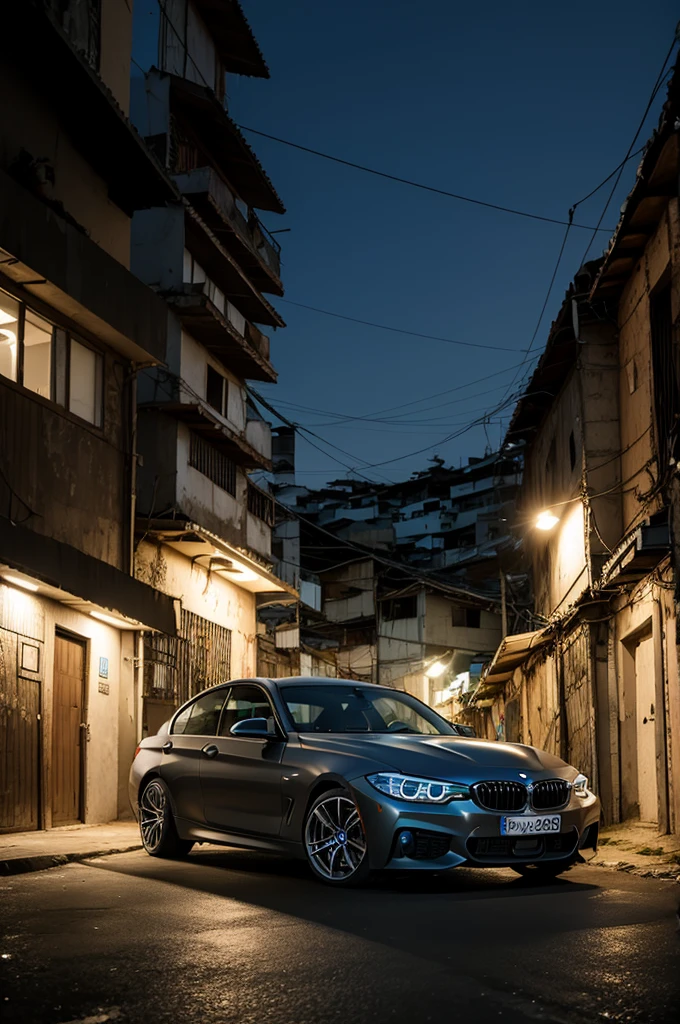 Bmw in the dark favela