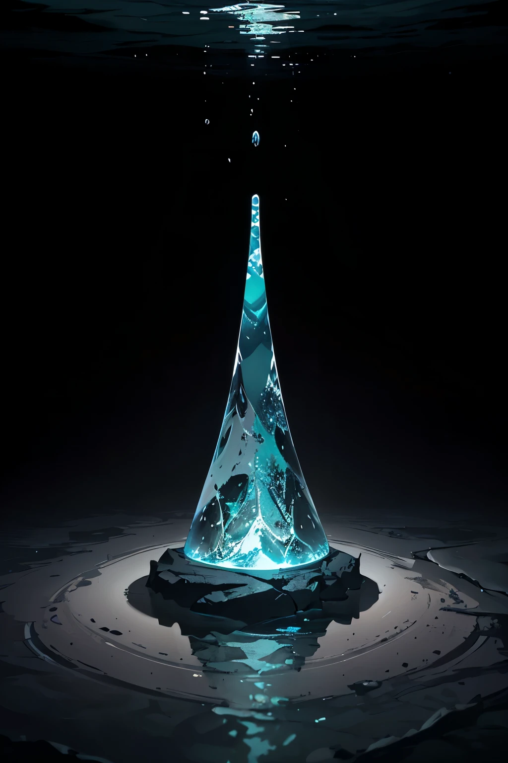 deep-lettered, Plastic material sculpture of the word 'deep', Submerged at the ocean floor, Letter structure illuminated by sunlight filtering through the water, Refracted light patterns on the letters and seabed, White sandy ocean bottom, Depicting a tranquil and profound ambiance.
(Best quality, 8K, Ultra-detailed, Realistic, HDR, UHD, Studio lighting, Extreme detail description, Professional, Vivid colors, Sharply focused, Physical-based rendering, Bokeh)
