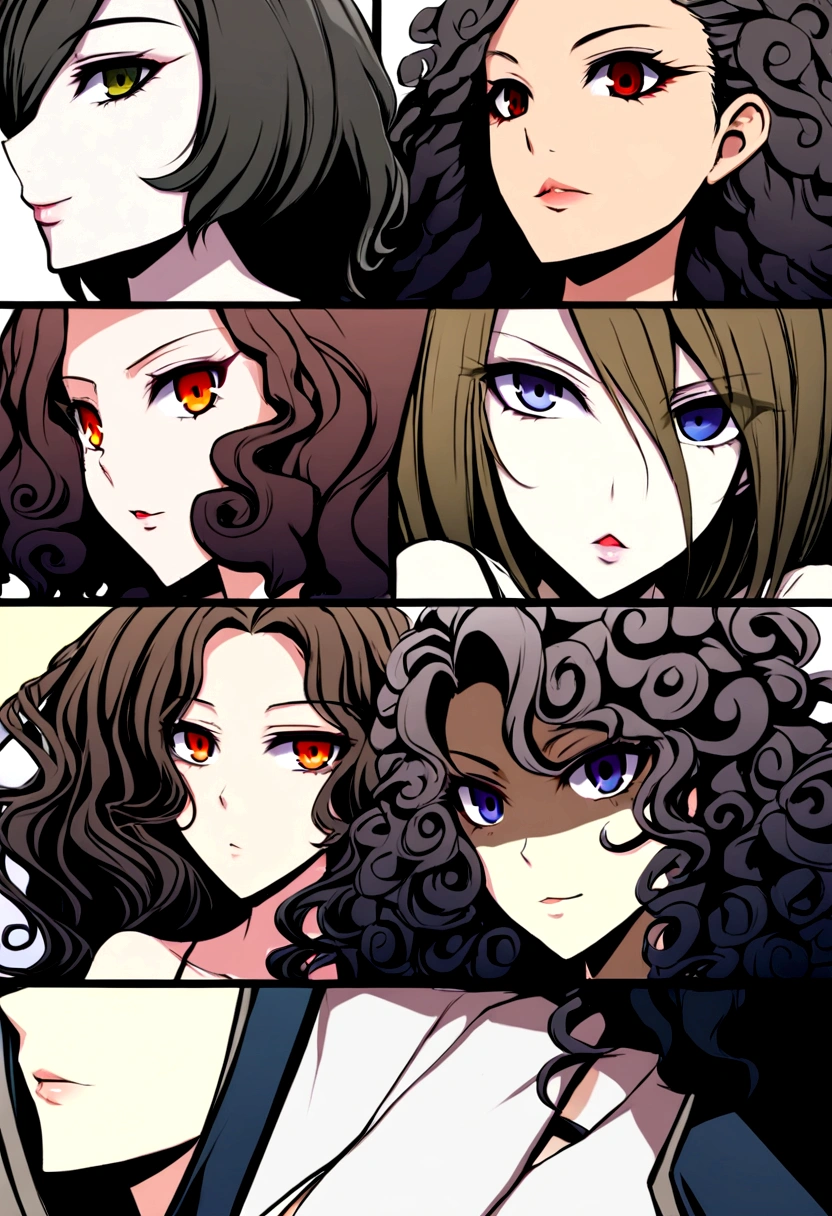 Une belle et étonnante femme blanche Brazilianne，Portrait du haut du corps，in a car, Kostenlose lure, schwarzes curly hair, (shadowy, Plus court, curly hair), Wildes schwarzes langes curly hair, Multiversal She, Brazilian, Kurzes schwarzes curly hair, Loopes schwarzes Haar, lure, spread wavy hair, Barocke lure, lure, Loop, Versed, curly hair, Structure des cheveux, Lockiger Pony photo complète du corps bikini sexy