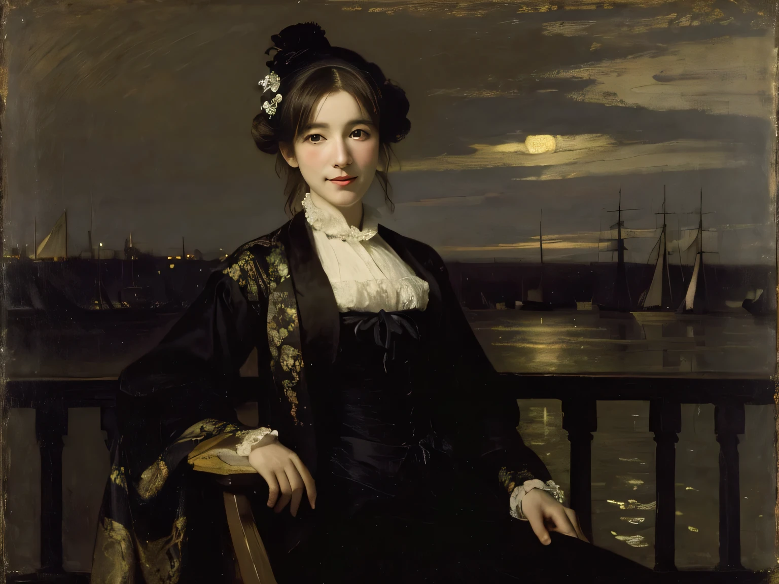 James Whistler's Nocturne.,smile