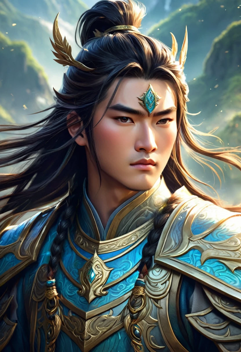 King Lanling warrior cool Brave beautiful