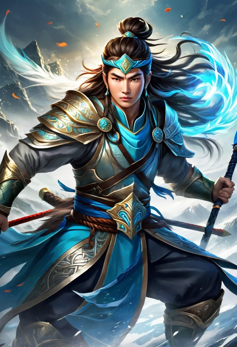 King Lanling warrior cool Brave beautiful