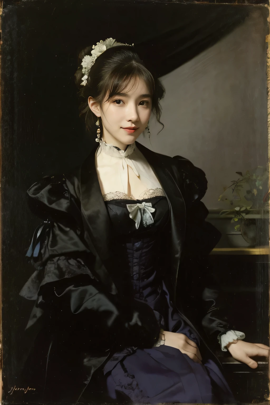 James Whistler's Nocturne.,smile,sexy