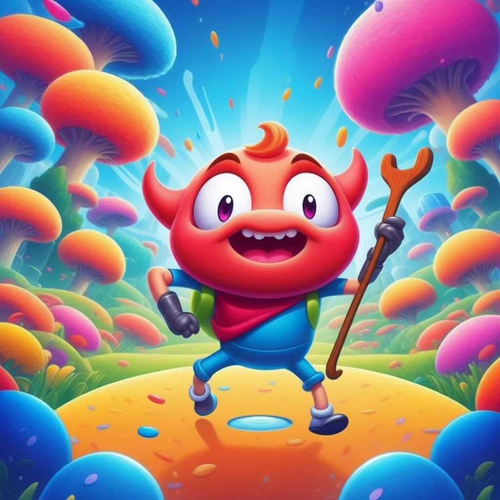 hook , mobile game art, banner, detailed game art, stylized game art, game illustration, splash screen art, full card design, wallpaper!, extended art, adtime style art, saturated colorful, game item, blank background