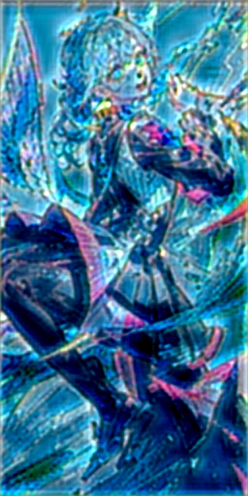 (Highest picture quality),(Master's work),(ultra-detailed),(Detailed eye description:1.0),(lens flare:1.0),(movie poster:1.0),(Tarot border:1.0),the portrait is centered,(close-up:1.0),(nagative space:0.8),(negative space:1.6),(solo),(floating colorful {wind|water magic|ink|crystals|ice|fire|flame|lightning|web|rocks|sand|particles|sparkles|blood}:1.0),(many colorful {soap bubbles|clouds|thorns|spikes|vines|currents|spirals|halos|wings|tatoos|cubes|octahedron}:1.0),(floating {red|green|blue|aqua|purple|yellow|black|white|grey|pink|orange|lime} {ribbons|feathers|particles|blades|droplets|snowflakes|soft balls}:1.0),({crystal|ice|fire|flame|wind|water|earth|stone|space|musical|sonic|vortex} {magic|wings}:1.0), ({ray tracing,glowing|dappled sunlight,light rays,caustics|night,black theme|mysterious,eerie|easygoing,pastel}:1.2), ({colorful|iridescent|multicolored}:1.0),(beautiful detailed glow:1.0),({leaning forward|leaning back|leaning to the side|}:1.2),{(smile:1.0)|(smirk:1.0)|(grim expression:1.0)},({small|small||lips,eyelashes}:1.0),{(open mouth:1.0)|(closed mouth:1.0)|},({eyelashes|eyeshadow||}),{one eye closed|||},({red|green|blue|aqua|purple|yellow|black|white|grey|pink|orange|lime} hair:1.4),({short|long|medium} hair:1.0),({from below|from above|from side|from behind|facing viewer}:1.3),(halo:1.3),(head tilt:1.0),(dynamic pose:1.1),(asymmetrical hair:1.2),({red|green|blue|aqua|purple|yellow|black|white|grey|pink|orange|lime} {armor|dress|collared shirt|suit|outfit}:1.0),({formal|military|techwear|urban style|casual,casual clothes|fantasy,magician|feral,tribal|sci-fi,futuristic}),({plaid skirt|layered skirt|puffy dress|tights|pants|shorts}),({red|green|blue|aqua|purple|yellow|black|white|grey|pink|orange|lime} {eyes|eyes|pupils}:1.4),{(forehead:1.5),asymmetrical bangs|diagonal bangs|hair between eyes|blunt bangs|swept bangs},{one eye covered|ponytail|high twintails|||},{straight hair|wavy hair|drill hair||},{long coat|suit jacket|cloak|sweater|tie||},{(floating c