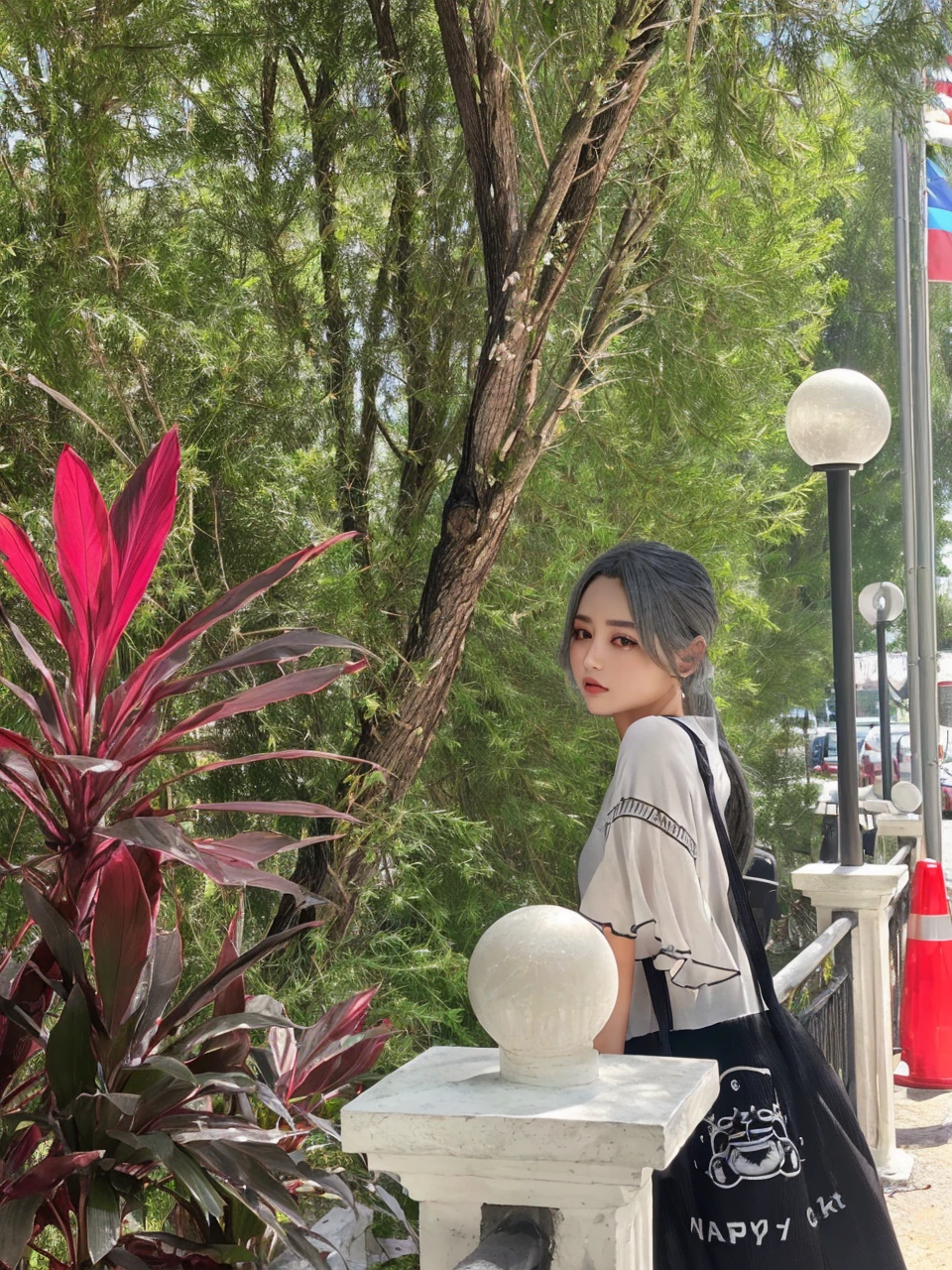 (Masseter muscle part:1.3)、(8K、Photoreal、RAW photo、highest quality: 1.4)、(1 girl)、beautiful face、(lifelike face)、(gray hair:1.5)、(medium hair)、beautiful hairstyle、(can'I can't see in one eye because of my bangs.:1.5)、realistic eyes、beautiful details、(real looking skin)、beautiful skin、(black sweater)、absurd、attractive、embarrassing、超A high resolution、surreal、high detail、golden ratio