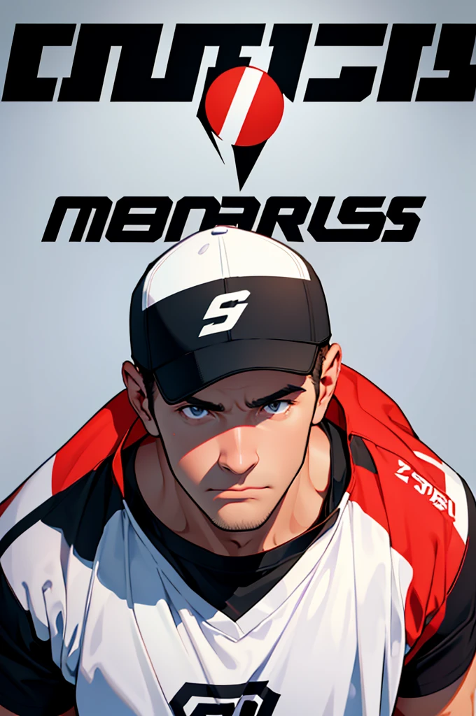 Make a logo for a men's sports channel. This logo must be simple and easy to remember, with a distinctive design that represents the channel's content, which is a sports news channel criticizing leftism and laxity in current sports. Just make the main logo, without inserting the name of the channel.