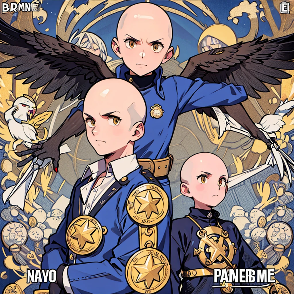 Bald eagle, meme coin, bad ass