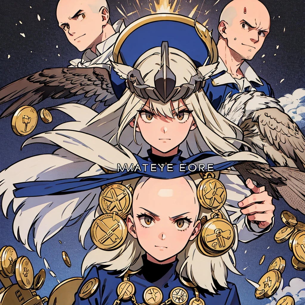 Bald eagle, meme coin, bad ass