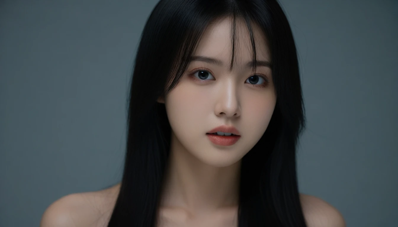 8K, Ultra-high resolution, Highest quality, masterpiece, Surreal, photograph, 1 Girl, (:1.3), pretty girl, Cute face, Beautiful eyes in every detail, 細かくdetailedに,masterpiece,, One Girl:1.2, Japan Female Announcer, hell,Encounter with a monster,Scream,despair,Scary,Dystopia,Black Hair,Long Straight Hair,Looking at the audience、beauty,Long neck、Laugh a little、Please close your mouth and laugh、(((Ideal body type))),A-cup small breasts :2,、Portraiture:2、Perfect Anatomy、鮮明なdetailed、detailed、Surreal、Light and shadow,Strong light