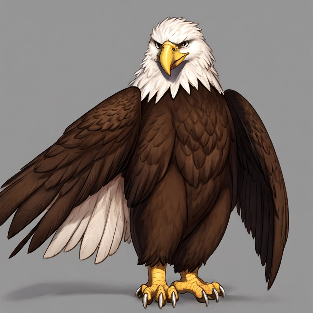 Bald eagle, no human character, only eagle, no text