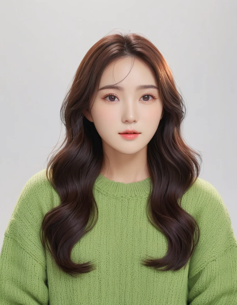 Best Quality, 8k, Masterpiece, (Portrait: 1.3), (photo realistic:1.4), (hyper realistic:1.4), Sharp Focus, looking at viewer, (smoother lighting:1.1), (increase cinematic lighting quality:0.9), realistic lighting, backlighting, light on face, ray trace, (brightening light:1.2), (Increase quality:1.4), sharp detail, (best quality real texture skin:1.4), finely detailed eyes, black_eyes, finely detailed face, 25 year old Korean woman