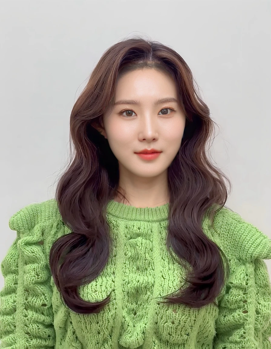 Best Quality, 8k, Masterpiece, (Portrait: 1.3), (photo realistic:1.4), (hyper realistic:1.4), Sharp Focus, looking at viewer, (smoother lighting:1.1), (increase cinematic lighting quality:0.9), realistic lighting, backlighting, light on face, ray trace, (brightening light:1.2), (Increase quality:1.4), sharp detail, (best quality real texture skin:1.4), finely detailed eyes, black_eyes, finely detailed face, 25 year old Korean woman