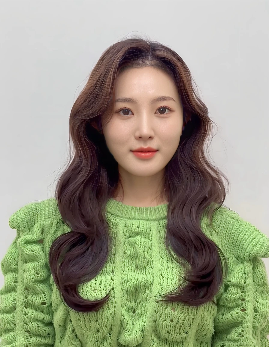 Best Quality, 8k, Masterpiece, (Portrait: 1.3), (photo realistic:1.4), (hyper realistic:1.4), Sharp Focus, looking at viewer, (smoother lighting:1.1), (increase cinematic lighting quality:0.9), realistic lighting, backlighting, light on face, ray trace, (brightening light:1.2), (Increase quality:1.4), sharp detail, (best quality real texture skin:1.4), finely detailed eyes, black_eyes, finely detailed face, 25 year old Korean woman