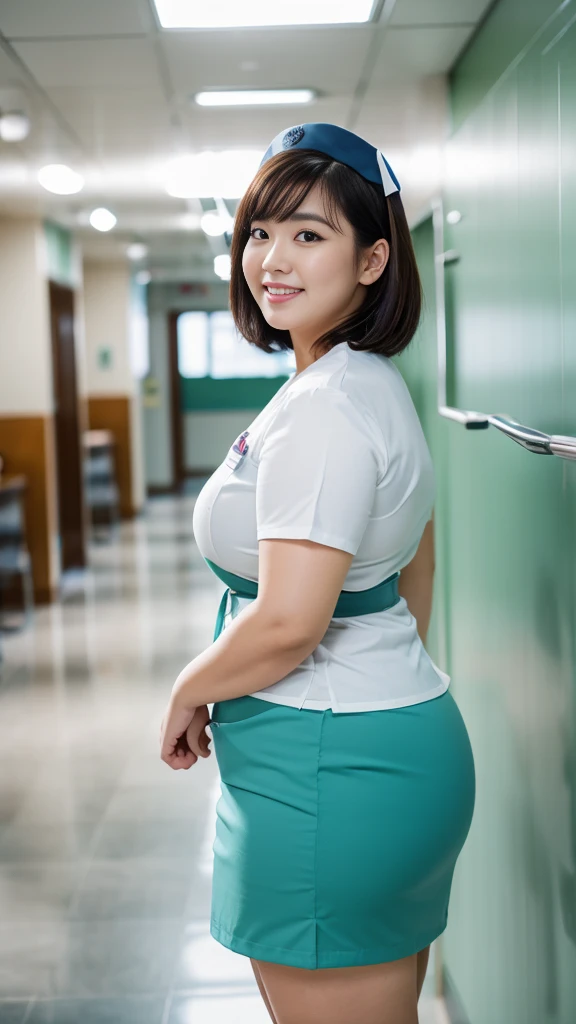 Chubby malaysian girl in the office