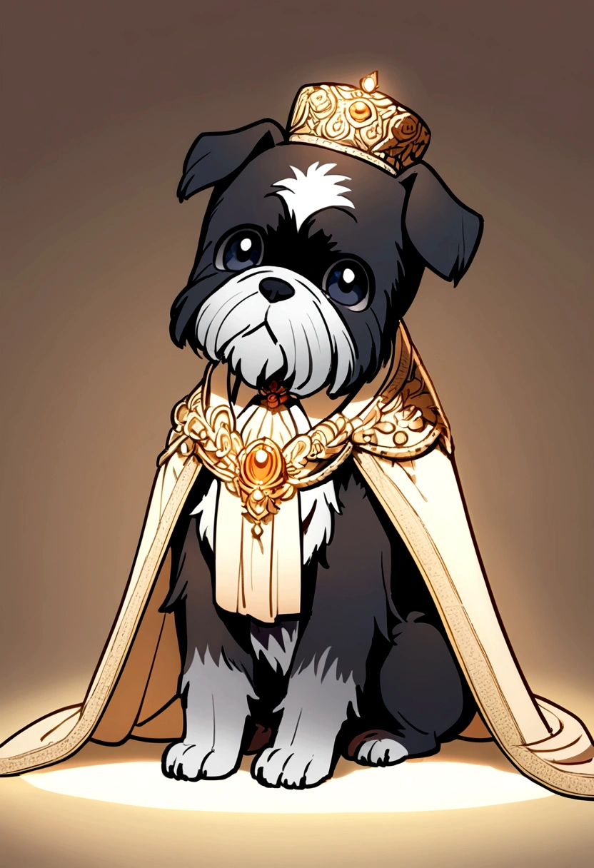 Miniature Schnauzer simple logo