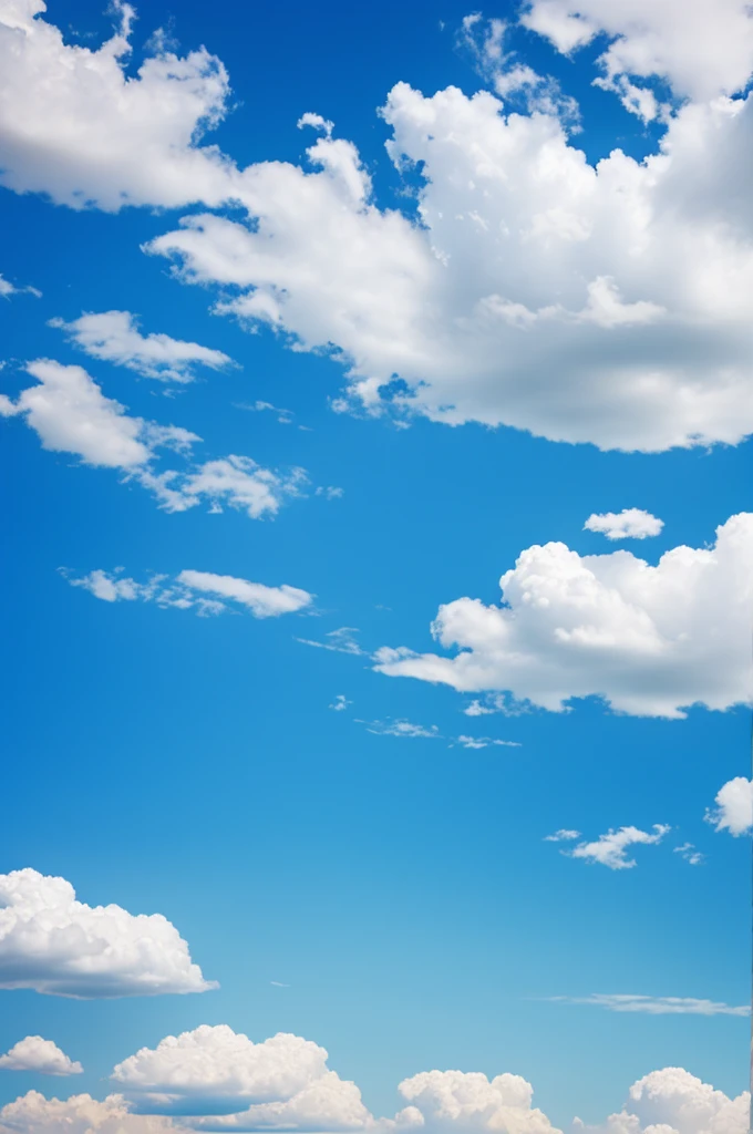 the blue sky