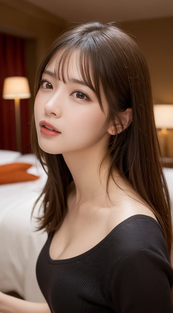 Tabletop, Highest quality, figure, Super detailed, In detail, High resolution, 8k wallpaper, Perfect dynamic composition, Beautiful attention to detail , Hotel(but),  Face,A face of ecstasy,Face at peak  arousal,Sex-excited face