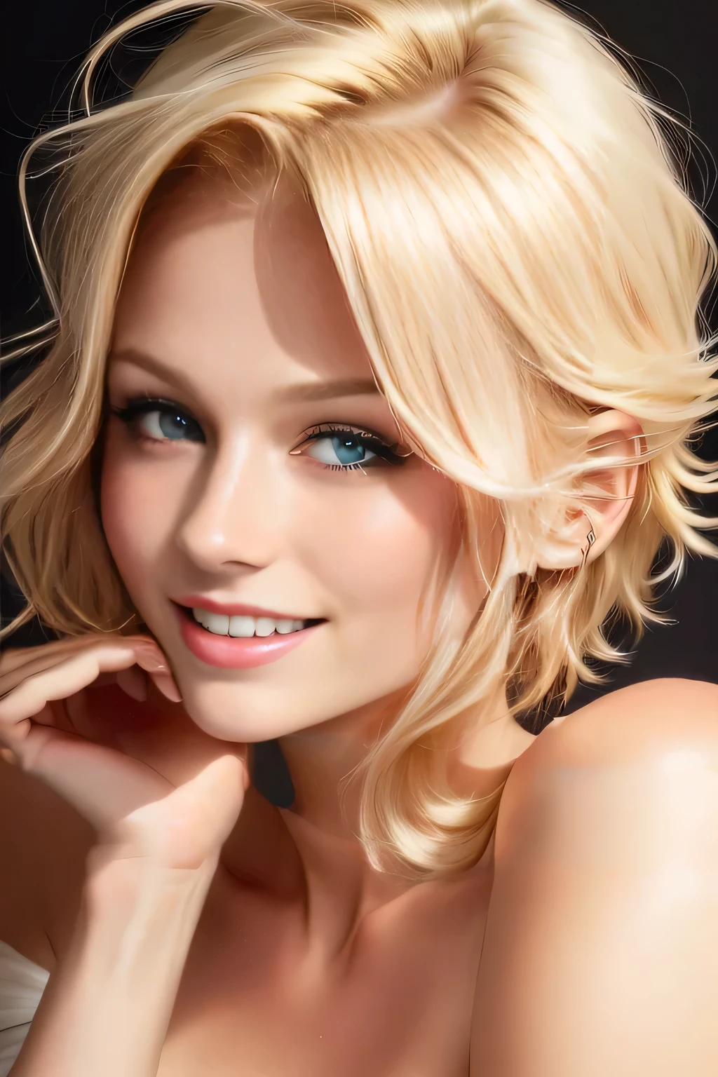 Remove the hair in the selected area.