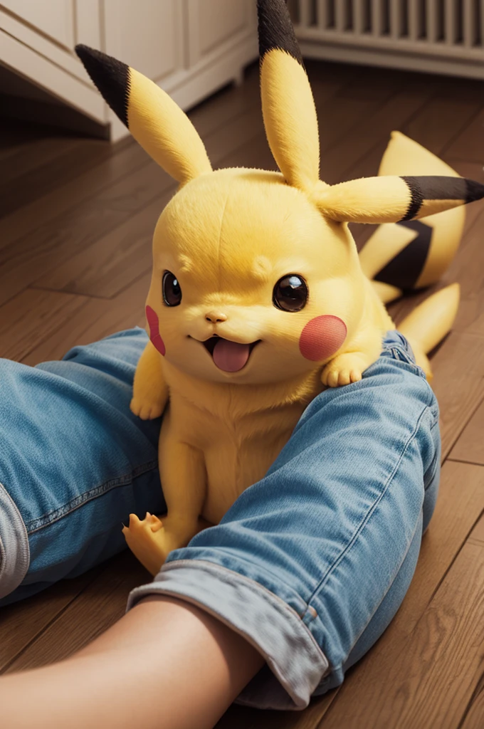 Realistic type Pikachu
