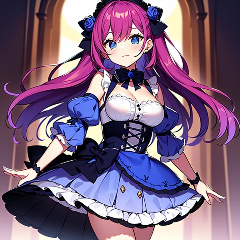 Blueberry macarons Girl